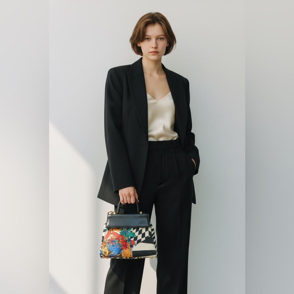 Gianni Versace Mini Top Handle/Crossbody Bag – 1990s - Picture 8 of 9
